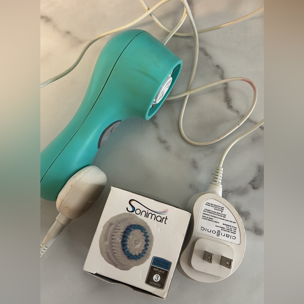 Clarisonic with new brush head